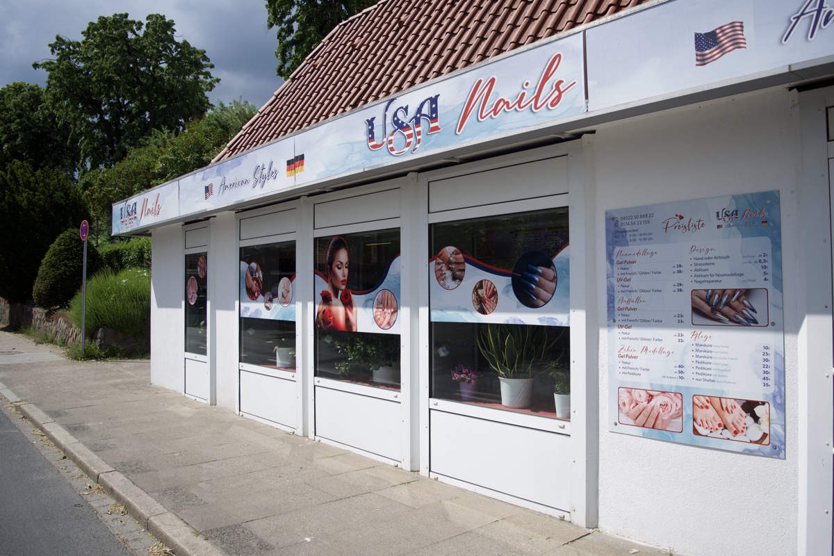 Außenansicht USA Nails Plön